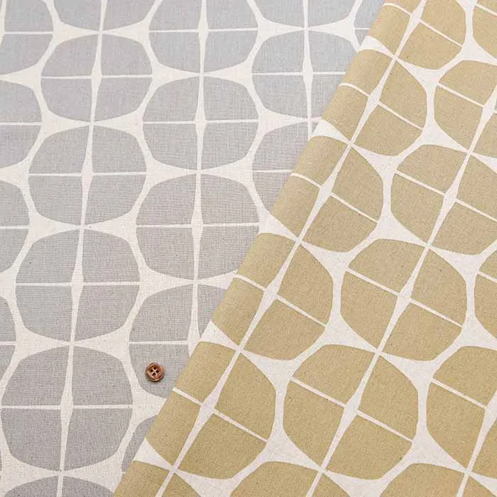 C/Lキャンバスプリント生地　LE DEPART　カトル