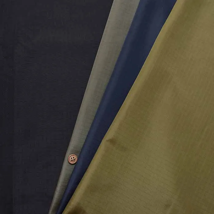 撥水加工　ナイロンリップストップ生地　無地(2-042-ny5230b)