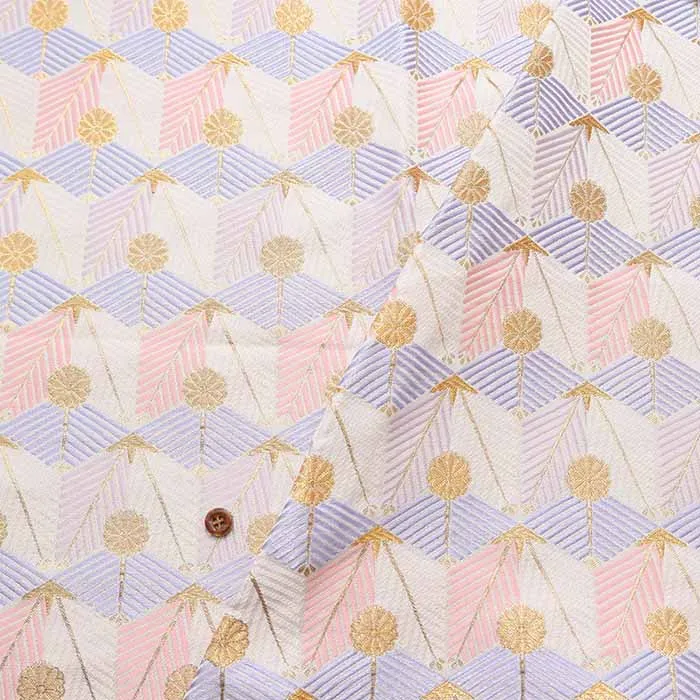 金襴　ヘリンボンキューブ