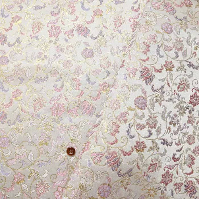 金襴　ロココ調フラワー