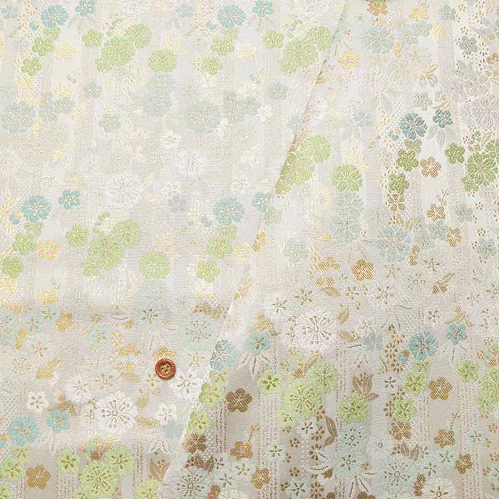 金襴　桜ストライプ