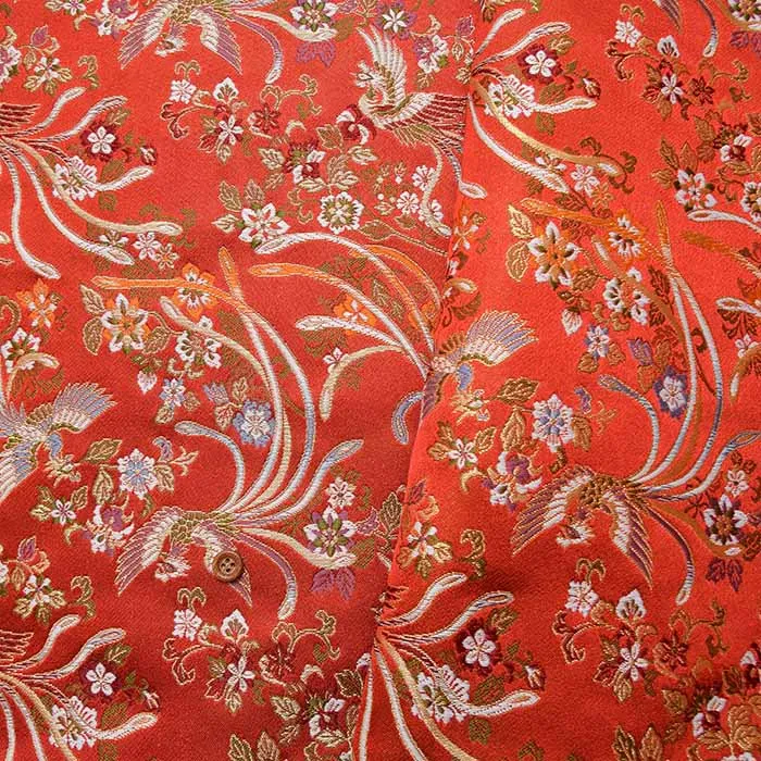 金襴　鳳凰唐草