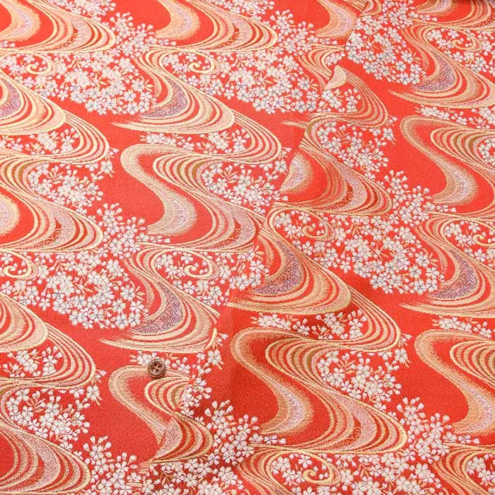 金襴　桜流水（小）