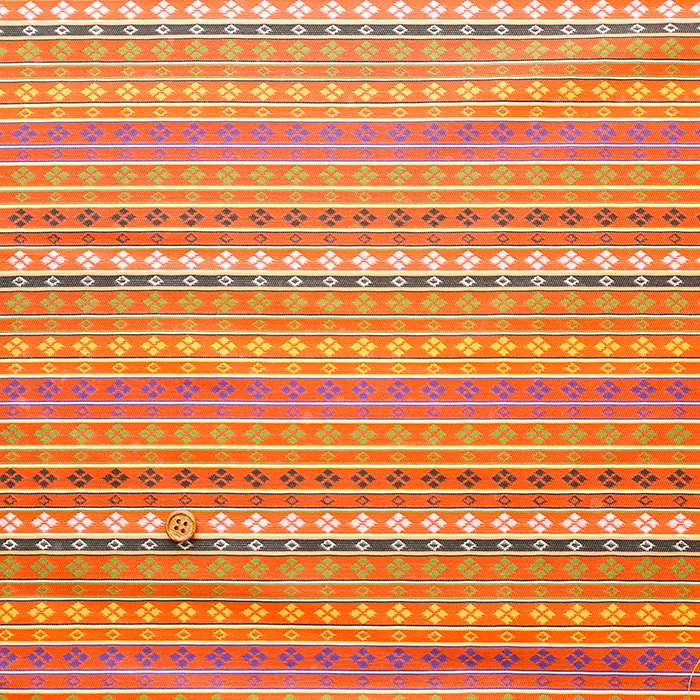 金襴　菱ボーダー