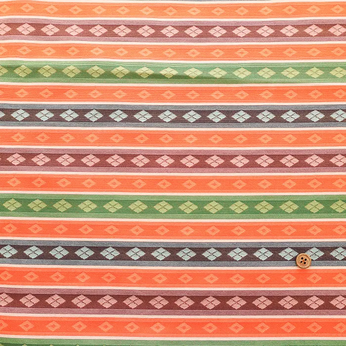 金襴　菱ボーダー