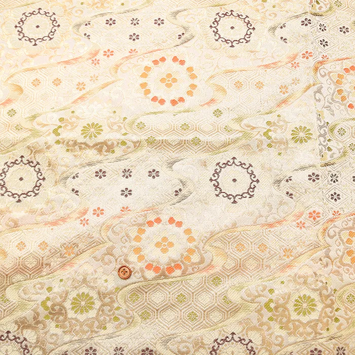 金襴　華流水模様