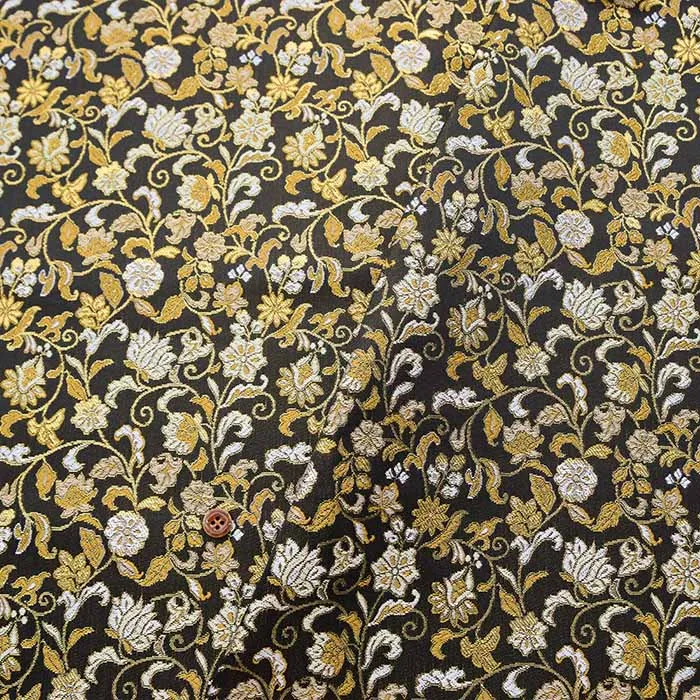 金襴　ロココ調フラワー