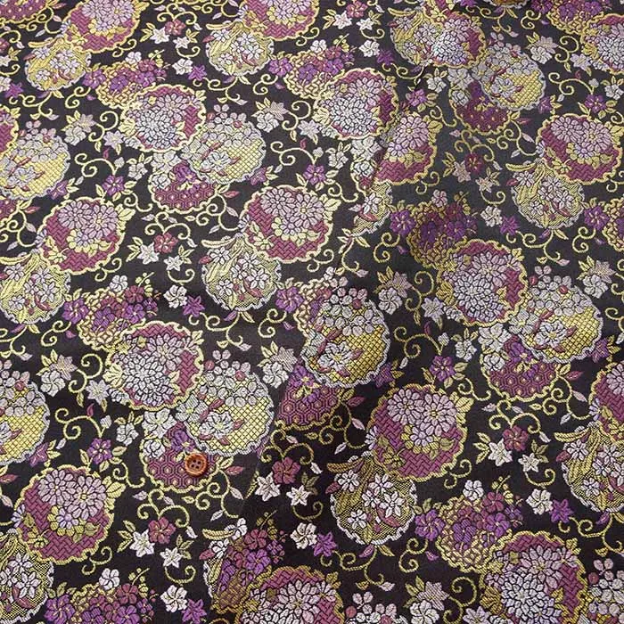 金襴　和小紋ブーケ