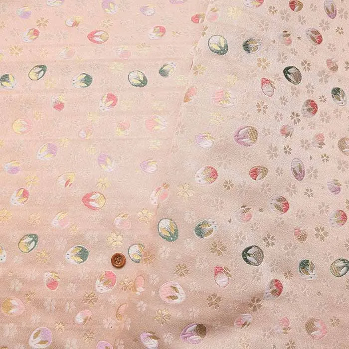 金襴　雪うさぎ