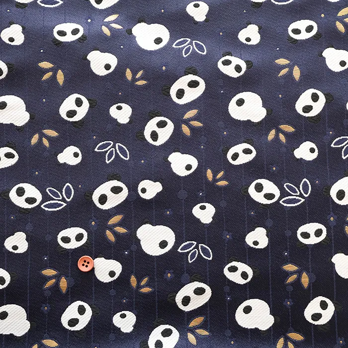 金襴　パンダ