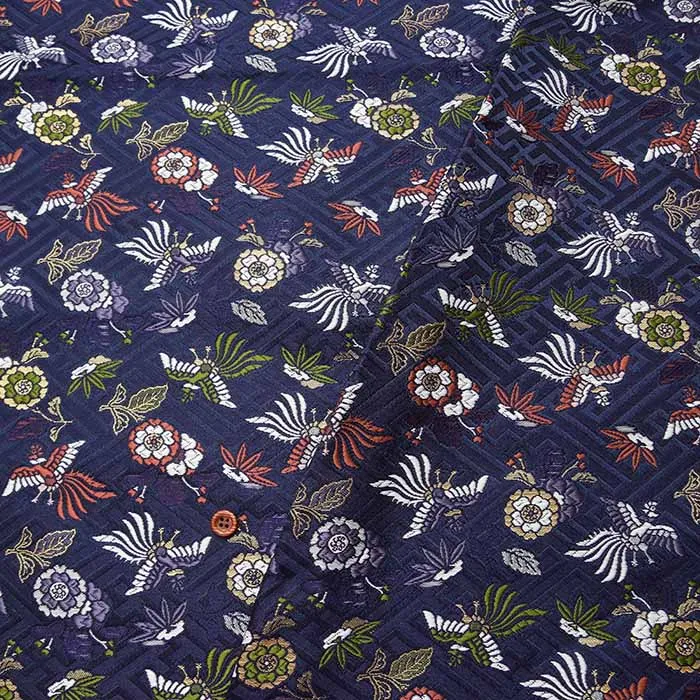 金襴　さや型と鳳凰