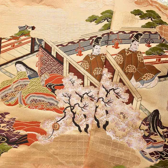 金襴　平安六丁＜一柄約30cm＞