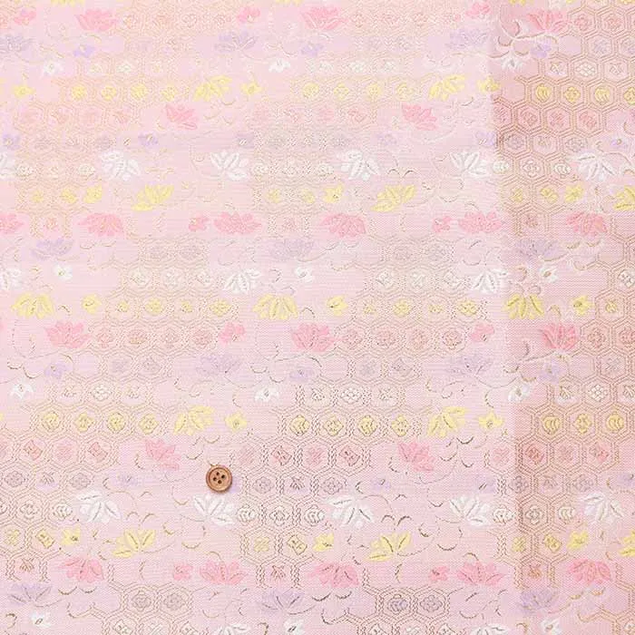 金襴　亀甲と蔓