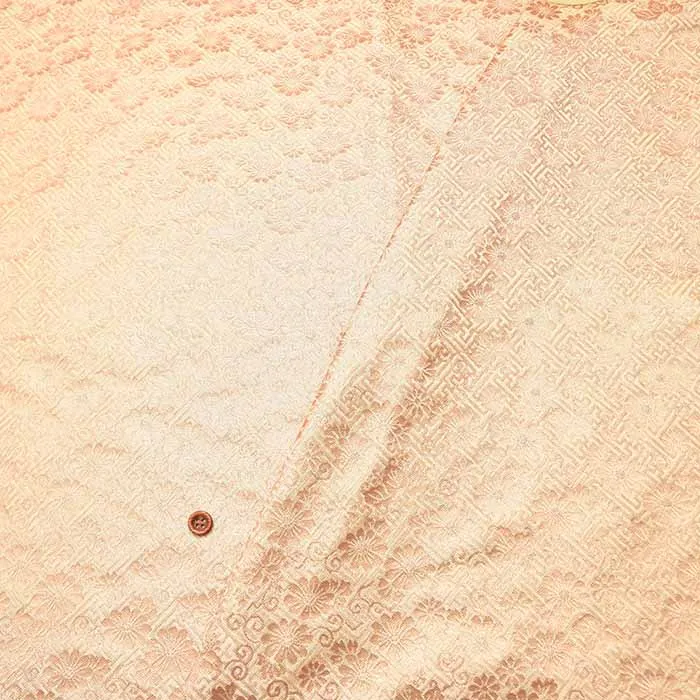 金襴　さや形と菊