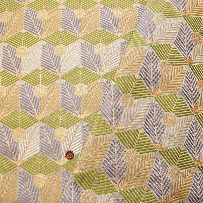 金襴　ヘリンボンキューブ