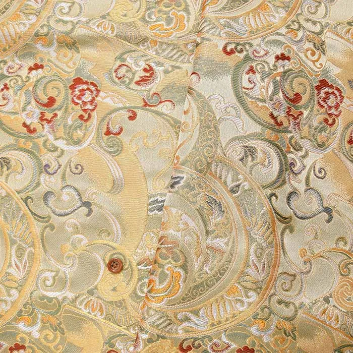 金襴　大唐草