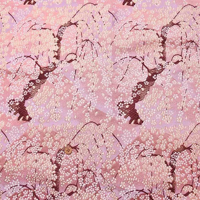 金襴　枝垂れ桜