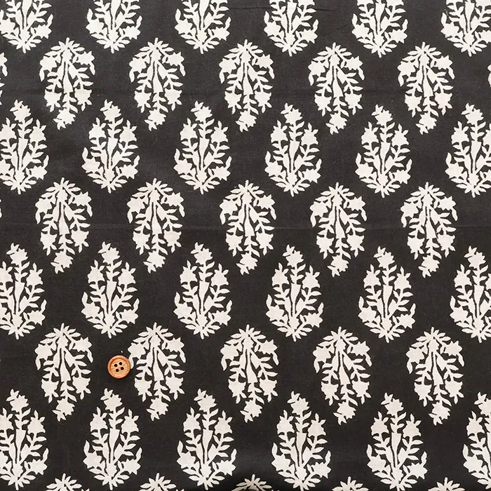 インド製　コットンエスニックマルチカラープリント生地