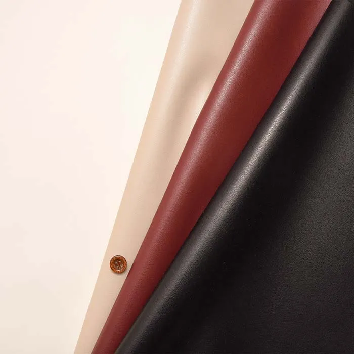 ソフトレザー生地　無地