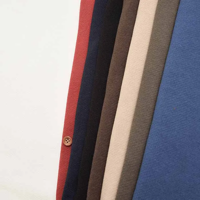 30/10裏毛ニット生地　無地