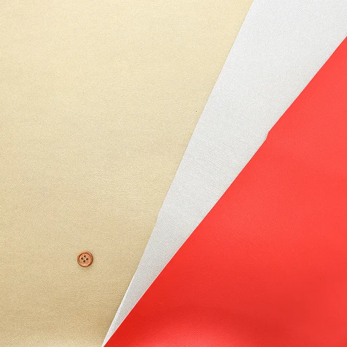 中国製　イミテーションレザー生地　無地