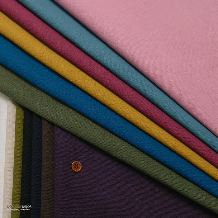 コットンリネンキャンバスソフト加工無地