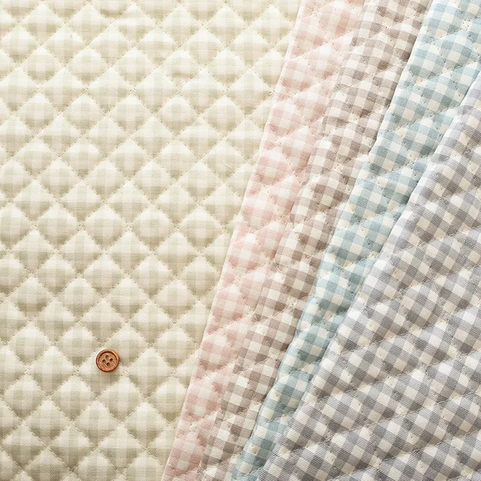 コットンギンガムキルト生地＜全針＞