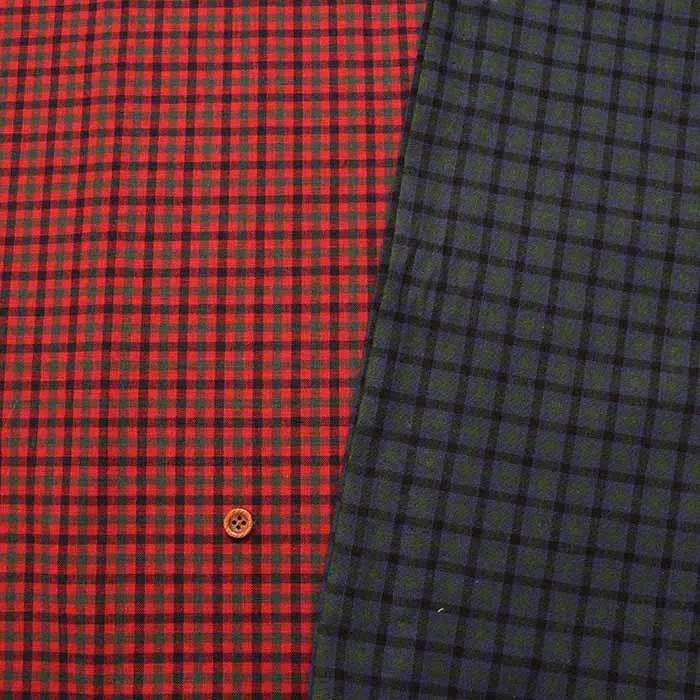 コットン　ファミリア風チェック