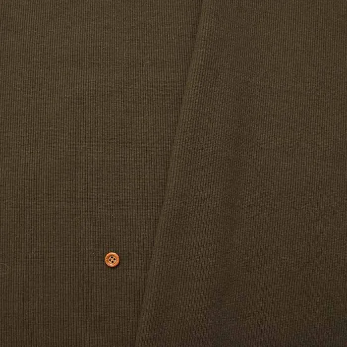 リブニット生地　無地