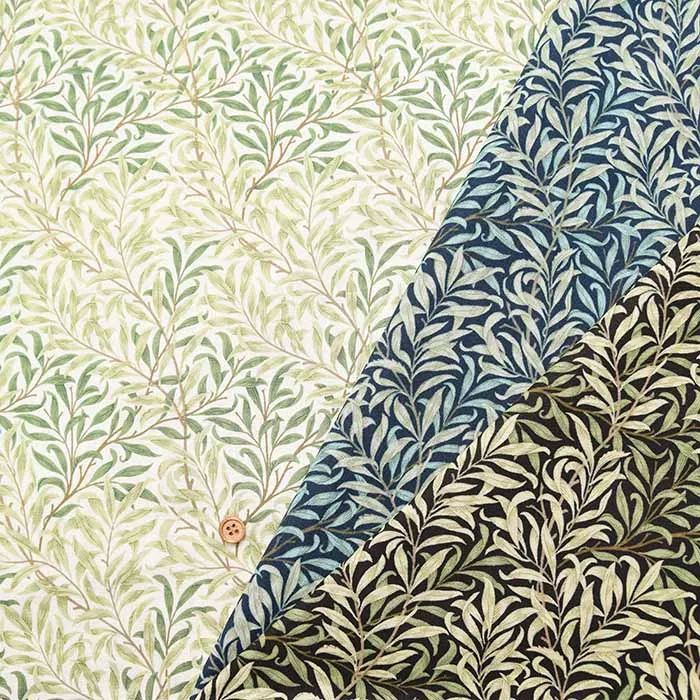 コットンプリント生地　V&A William Morris Willow Bough