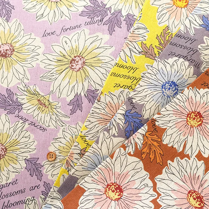 C/Lキャンバス生地　フラワー