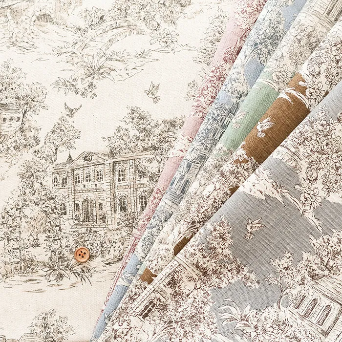 C/Lキャンバスプリント生地　ALTO ALBERO