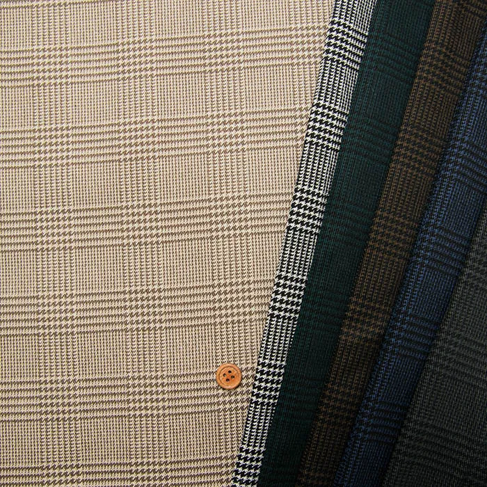 20ツイルプリント　グレンチェック