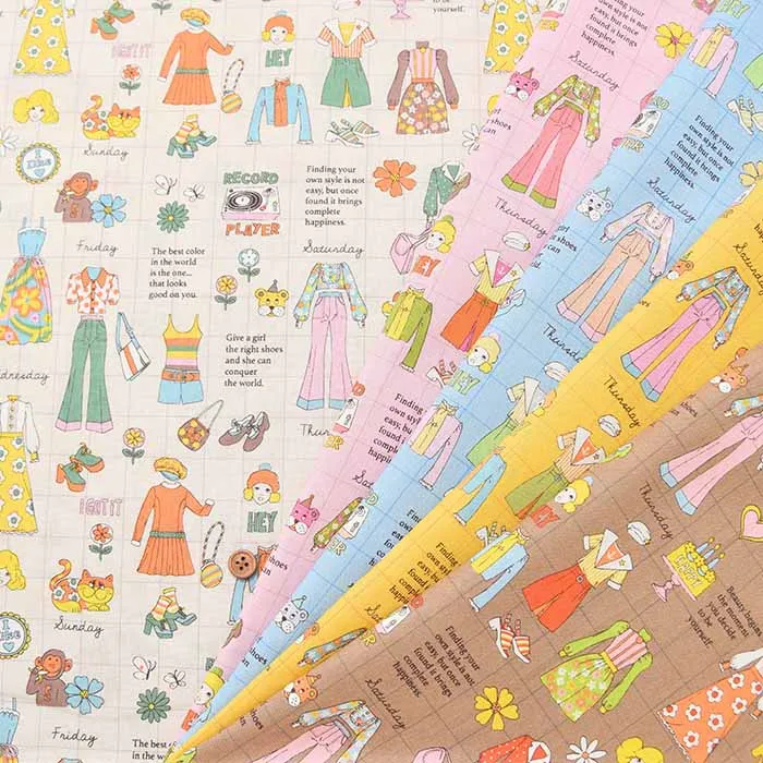 Fashion Girls 70's Design ファッションカタログ