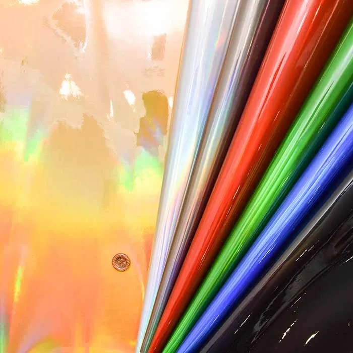 オーロラレザー生地