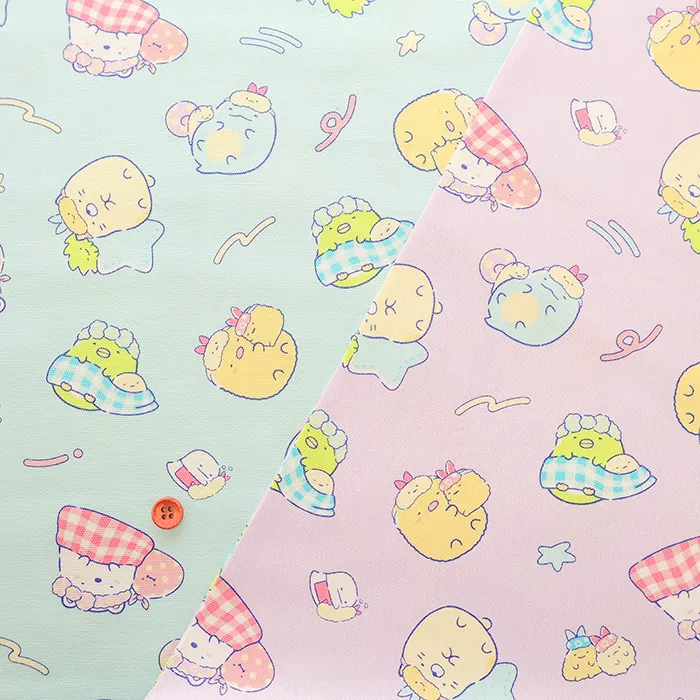コットンオックスプリント生地　すみっコぐらし