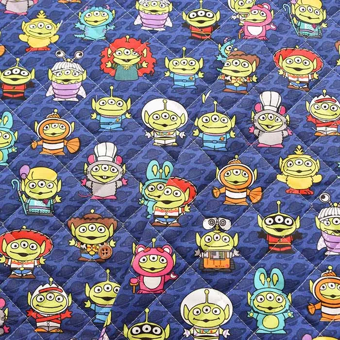 コットンオックスプリントキルト生地≪半針≫トイ・ストーリー　エイリアン