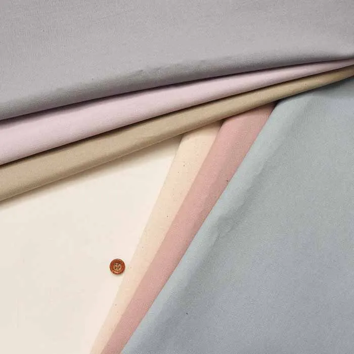 リサイクルコットンキャンバス生地　無地