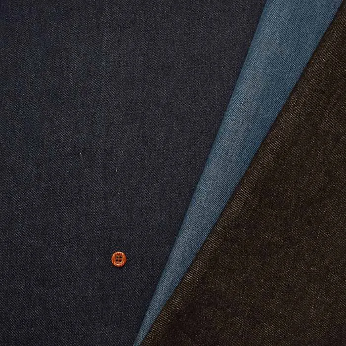 中国製　コットン12オンスデニム生地　無地(1-036-1200)