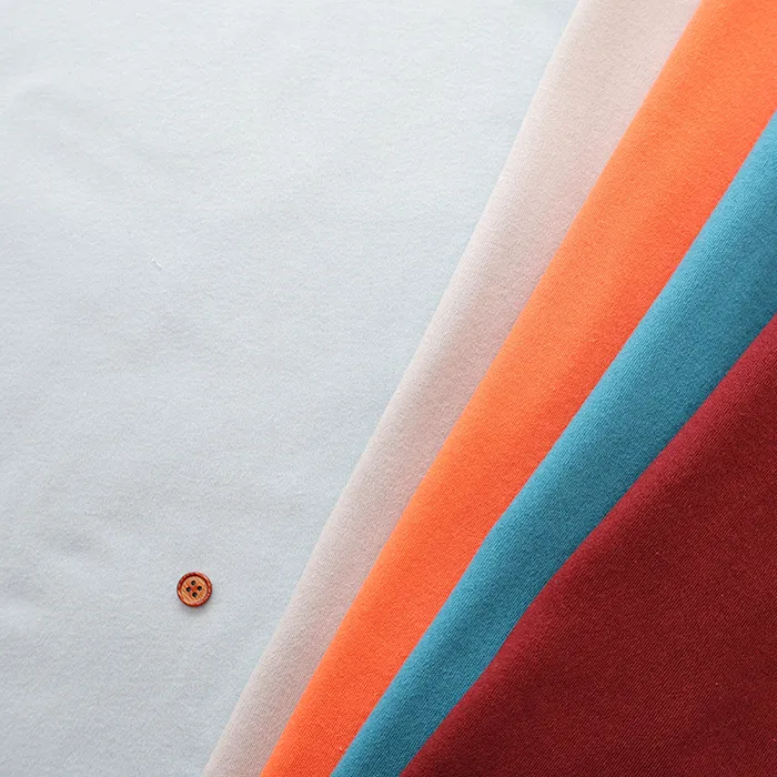 綿ジャージ　無地（スムースニット）