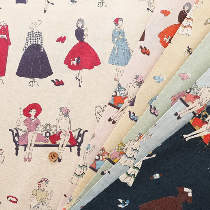 コットンシーチングプリント生地　Couturiere-クチュリエール-　vol.2