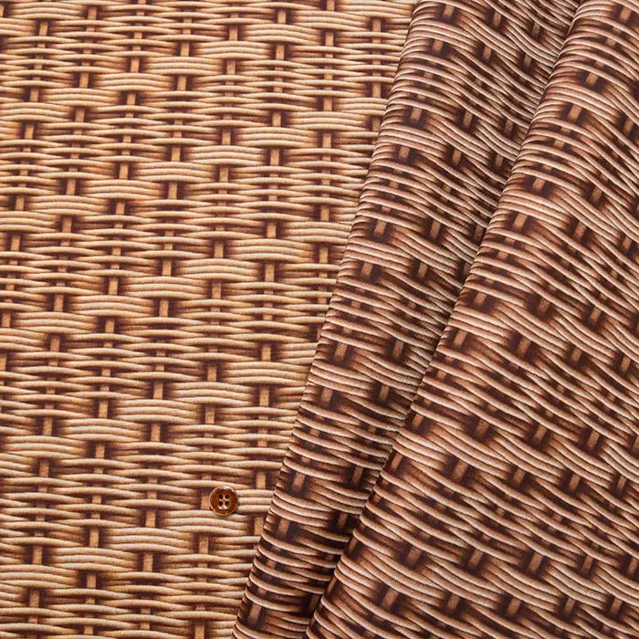 弱撥水加工　ナイロンオックスプリント　カゴ【H】