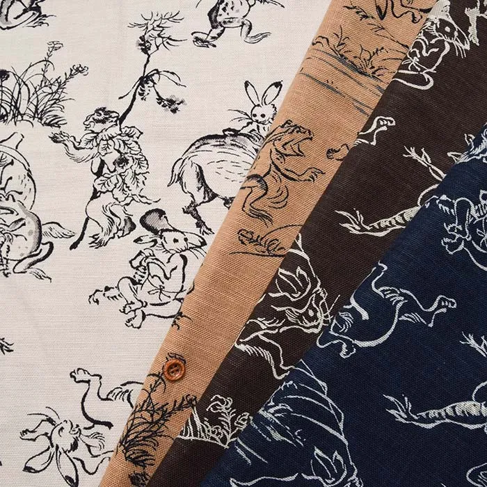 和布　鳥獣戯画