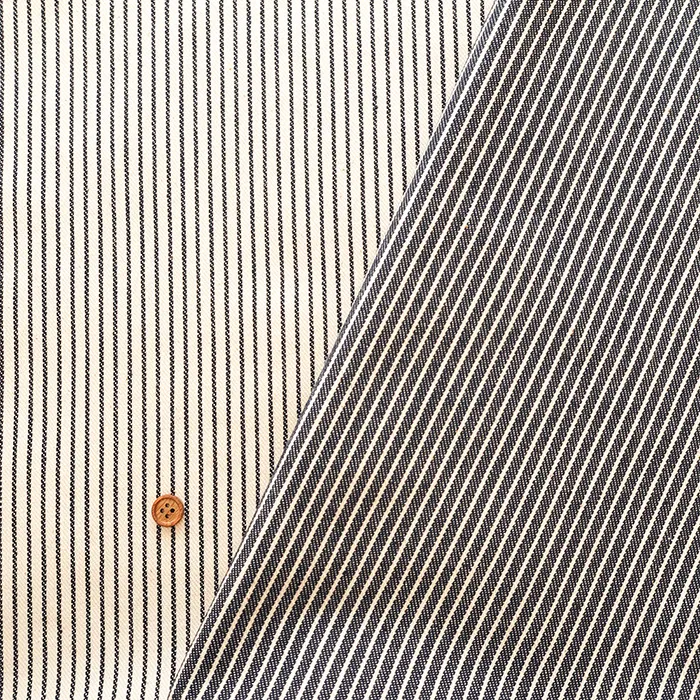 コットンセルヴィッチヒッコリー生地