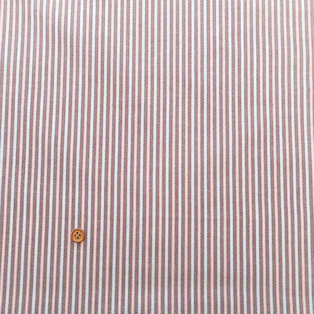 コットン先染ストライプ生地