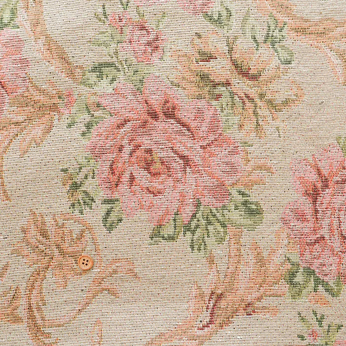 中国製　ゴブラン生地　フラワー