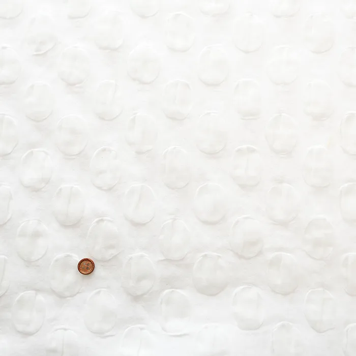 浜松産　コットン三重ガーゼ塩縮生地　ドット