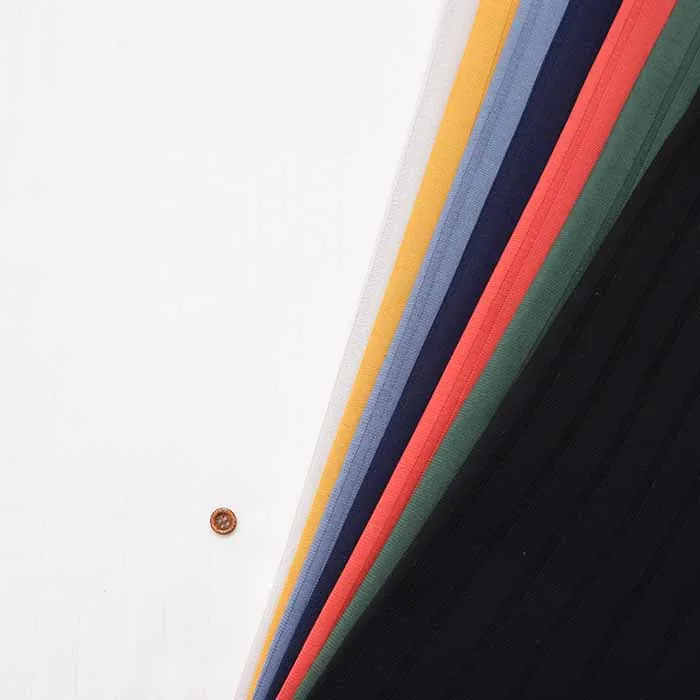 コットンワイドテレコニット