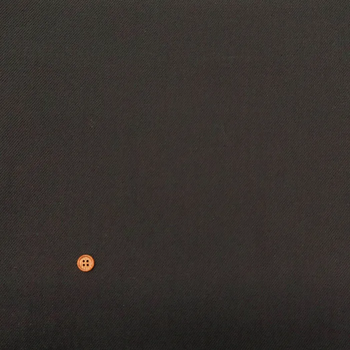 コットンブラックデニム生地　無地