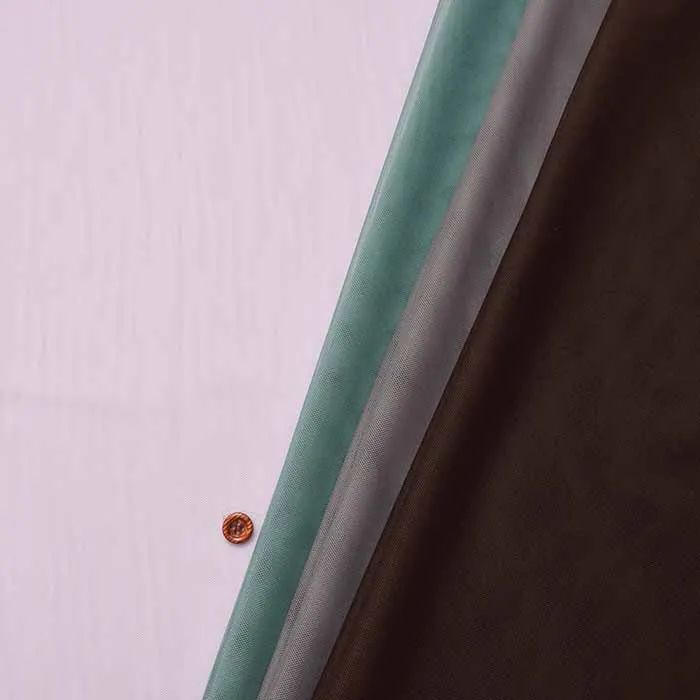 ポリエステル　ストレッチチュール生地　無地